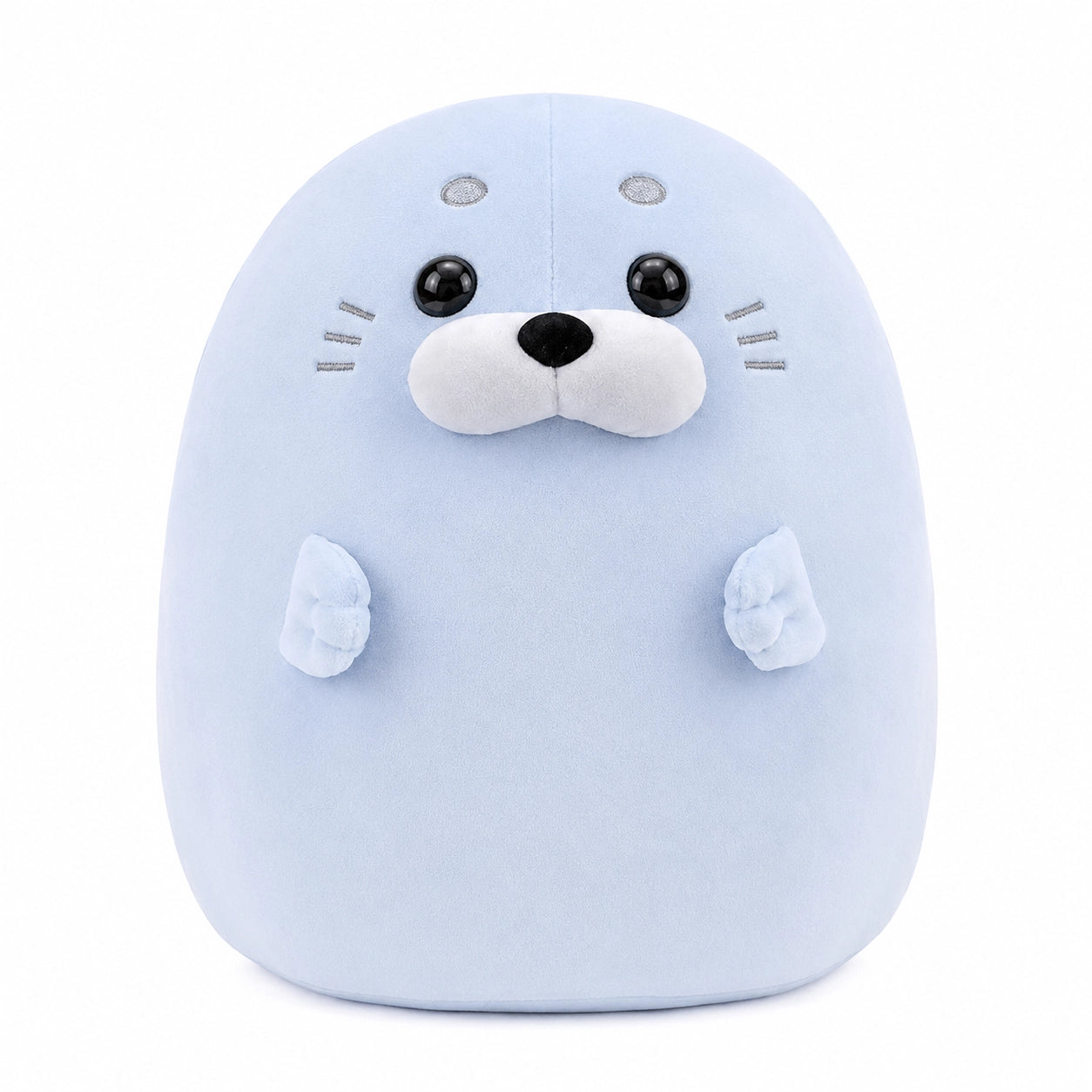 Peluche squishmallow phoque coloré Bleu / 40cm