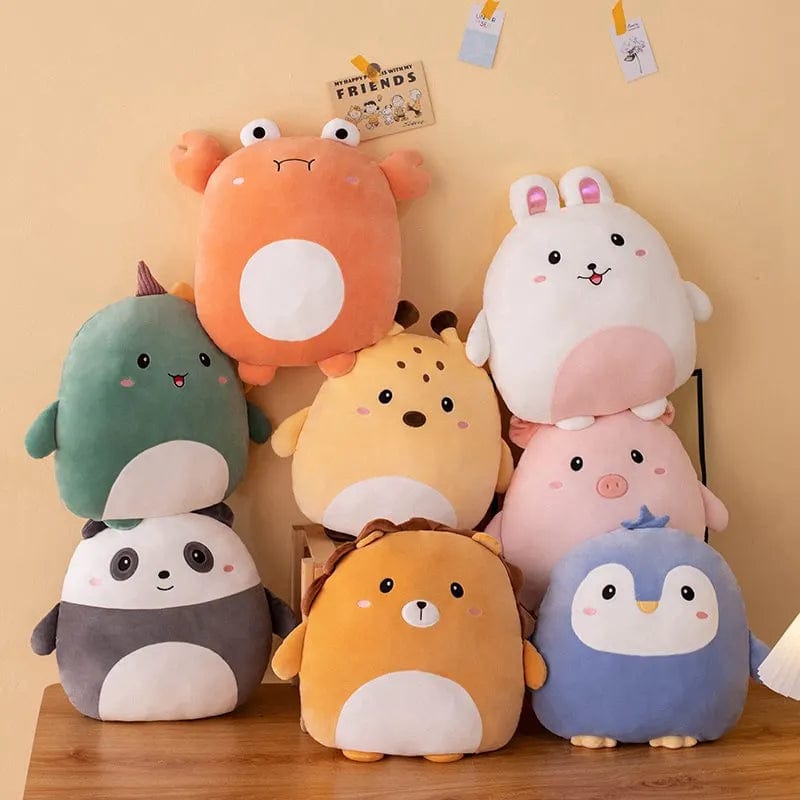 Peluche squishmallow pingouin bleu petit et mignon