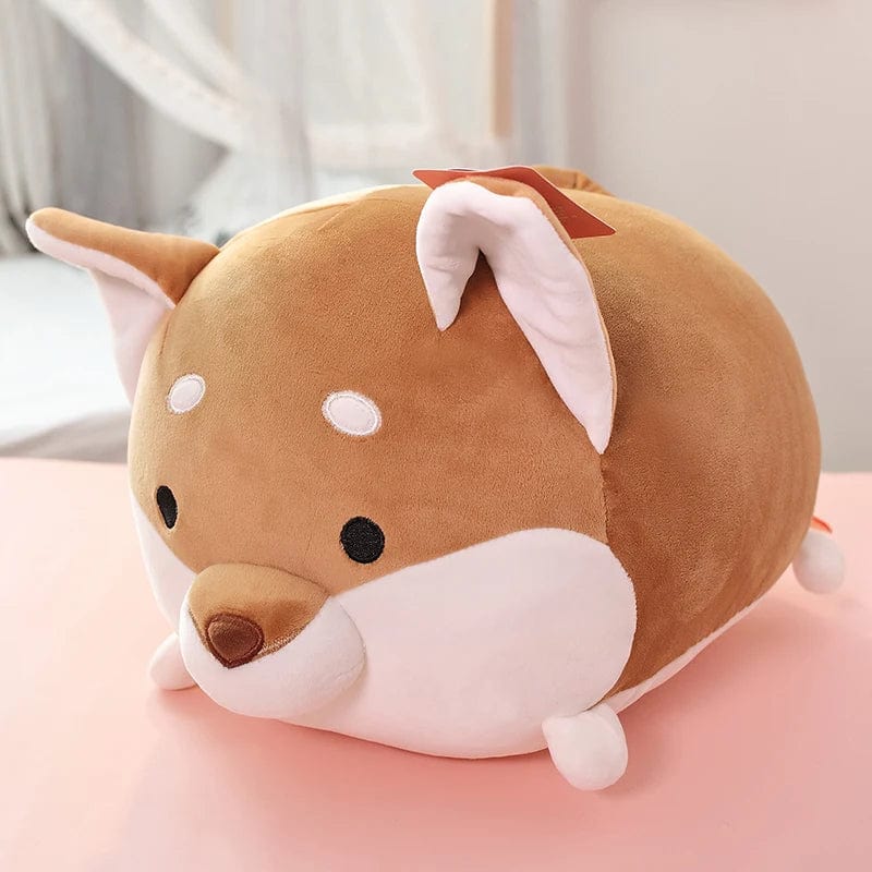 Peluche squishmallow shiba inu glouton