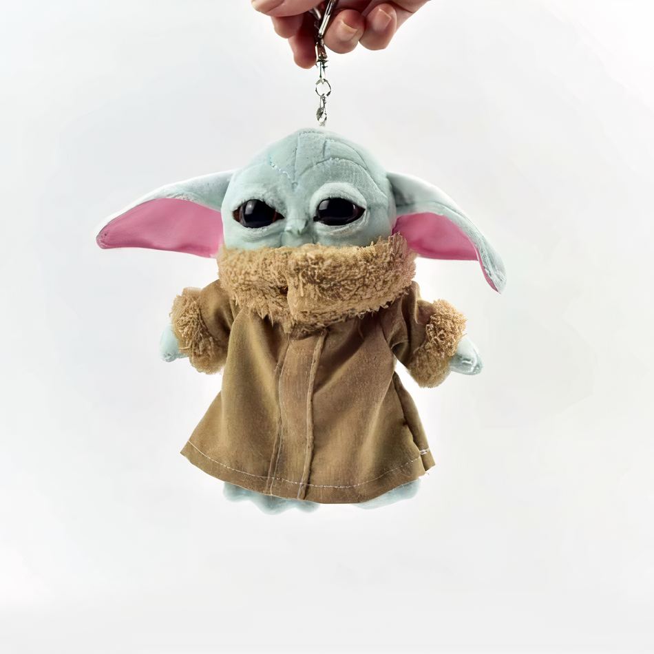 Peluche Star Wars Yoda porte clé mignon doux compact La compagnie de la peluche