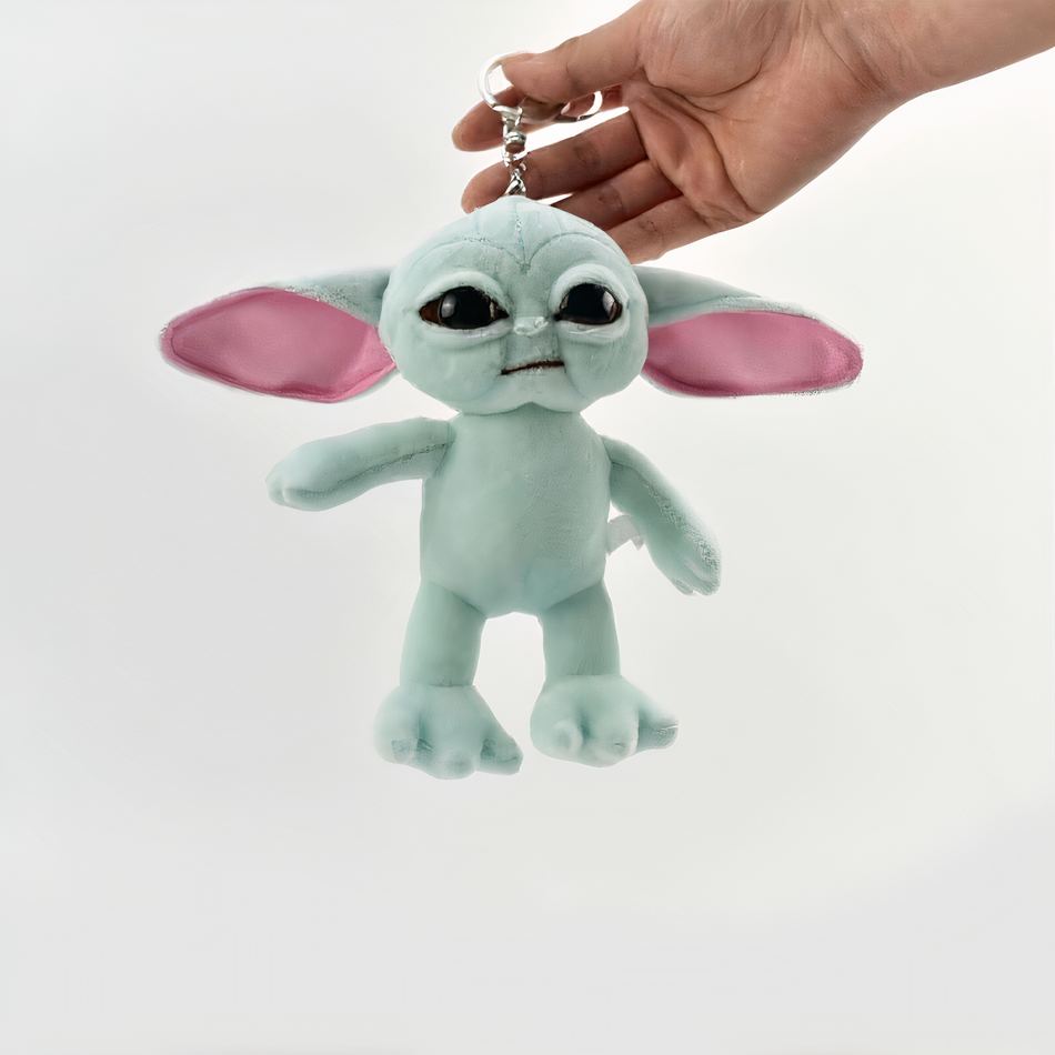 Peluche Star Wars Yoda porte clé mignon doux compact La compagnie de la peluche