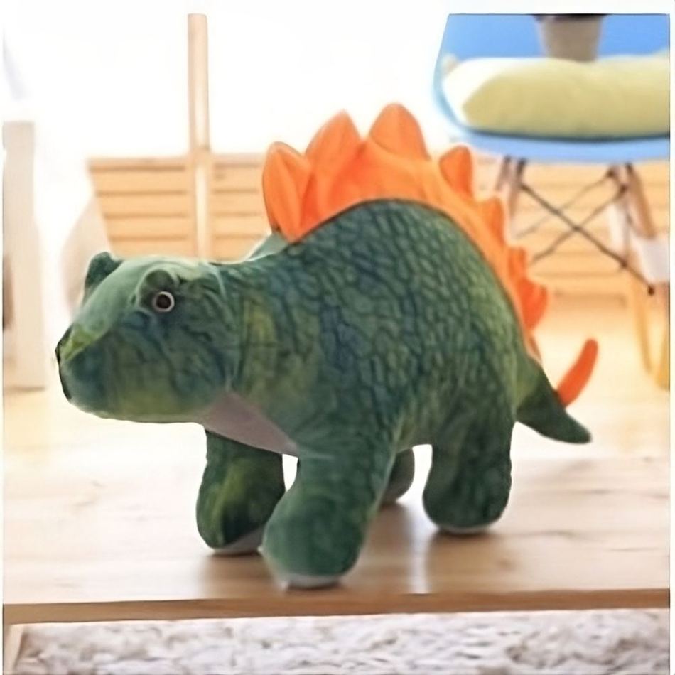 Peluche stégosaure vert doux dinosaure enfant câlin La compagnie de la peluche