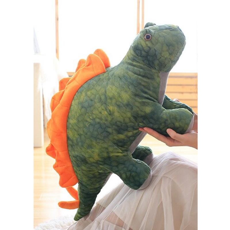 Peluche stégosaure vert doux dinosaure enfant câlin La compagnie de la peluche
