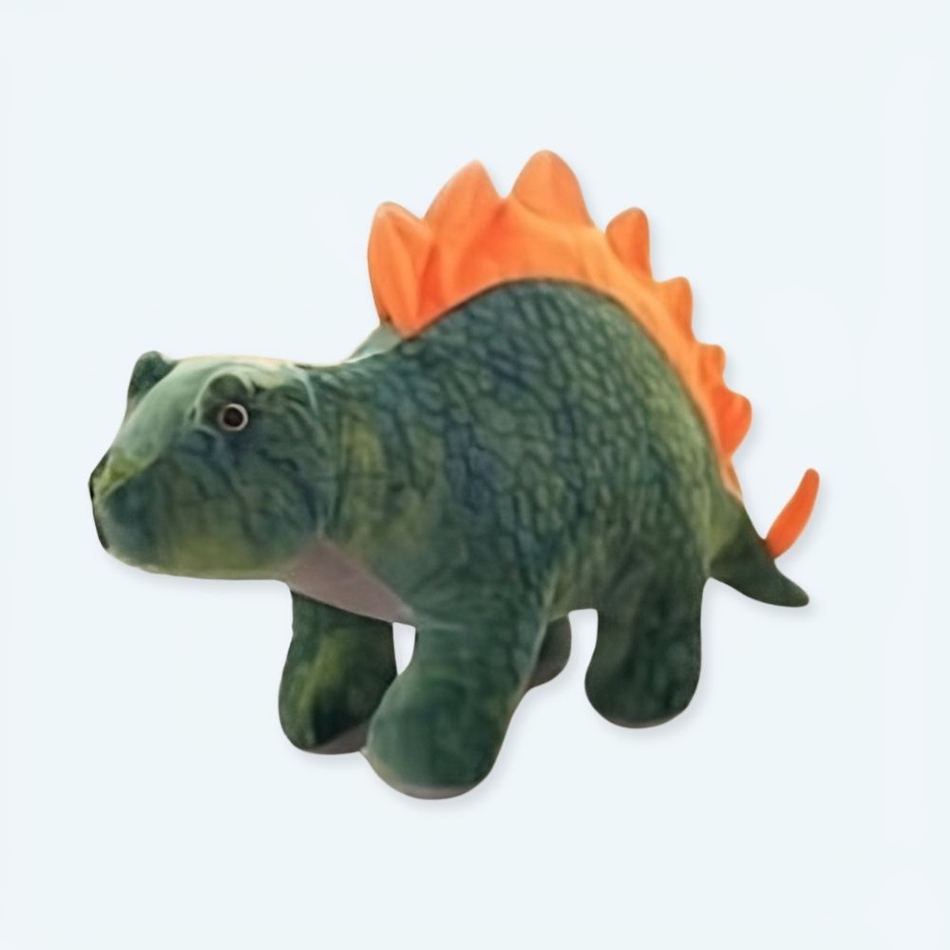 Peluche stégosaure vert doux dinosaure enfant câlin La compagnie de la peluche