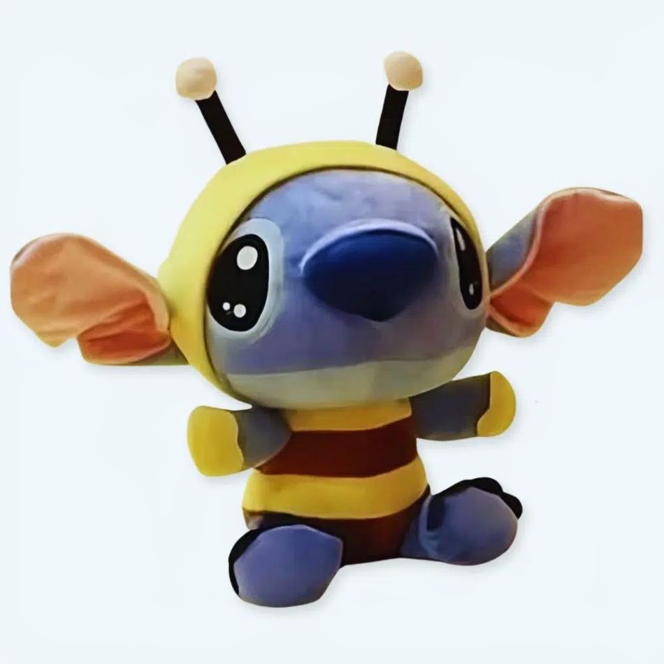 Peluche Stitch déguisé abeille doux câlin enfant La compagnie de la peluche