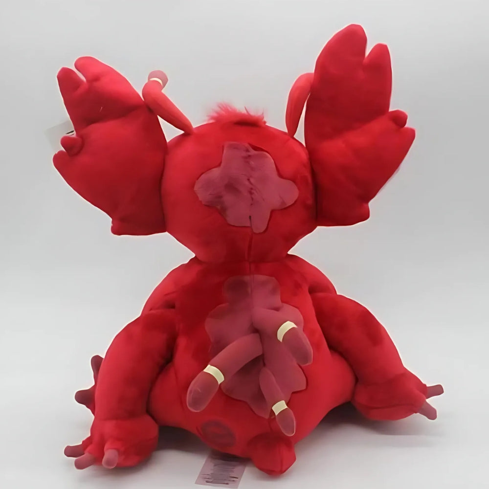 Peluche Stitch dragon rouge doux et magique enfant La compagnie de la peluche