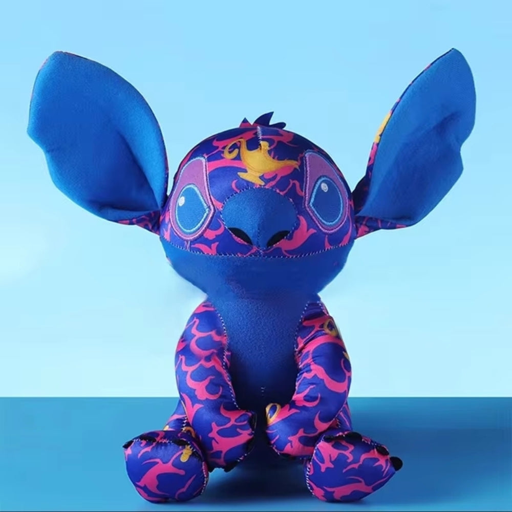 Peluche Stitch enfant colorée douce bleu rose Disney La compagnie de la peluche