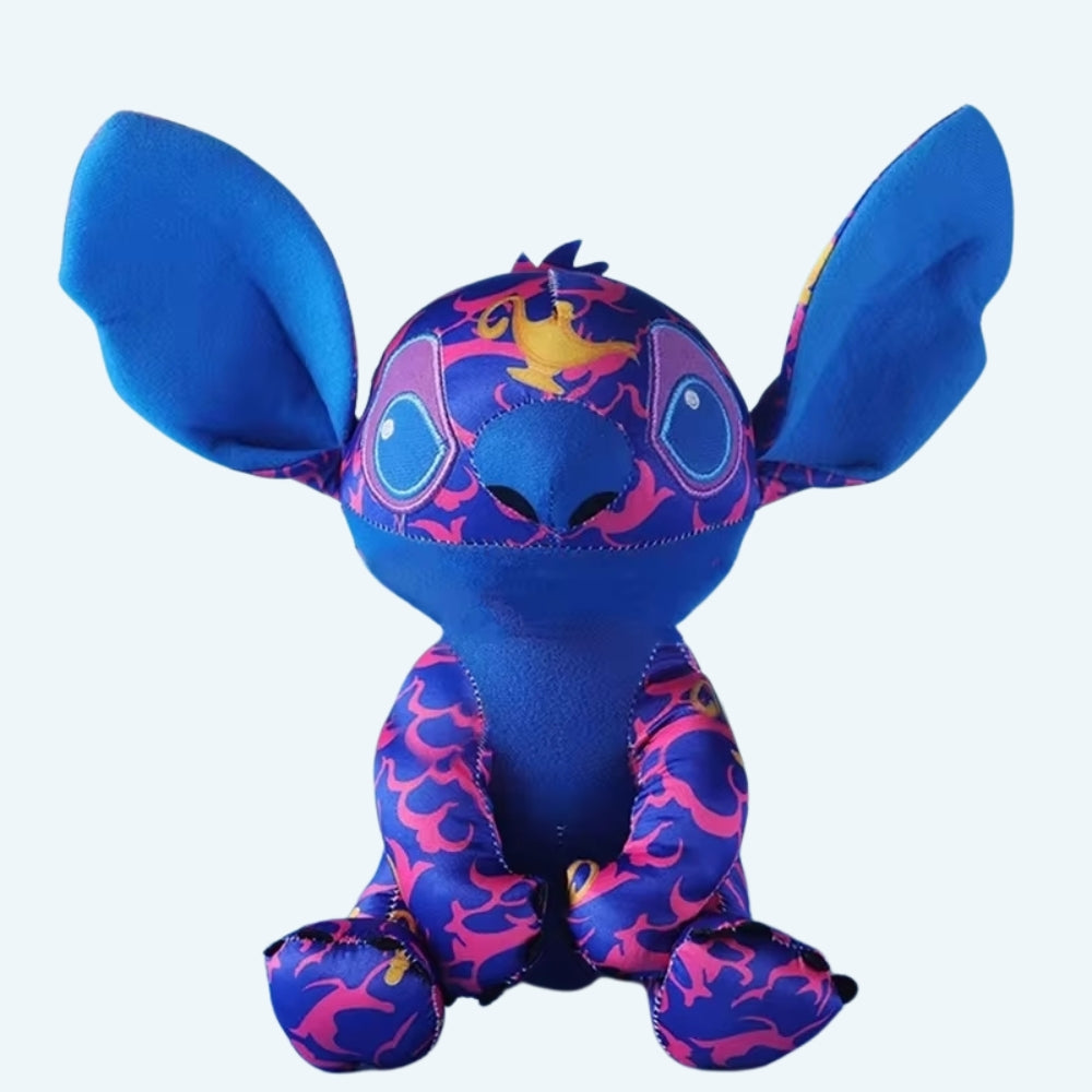Peluche Stitch enfant colorée douce bleu rose Disney La compagnie de la peluche