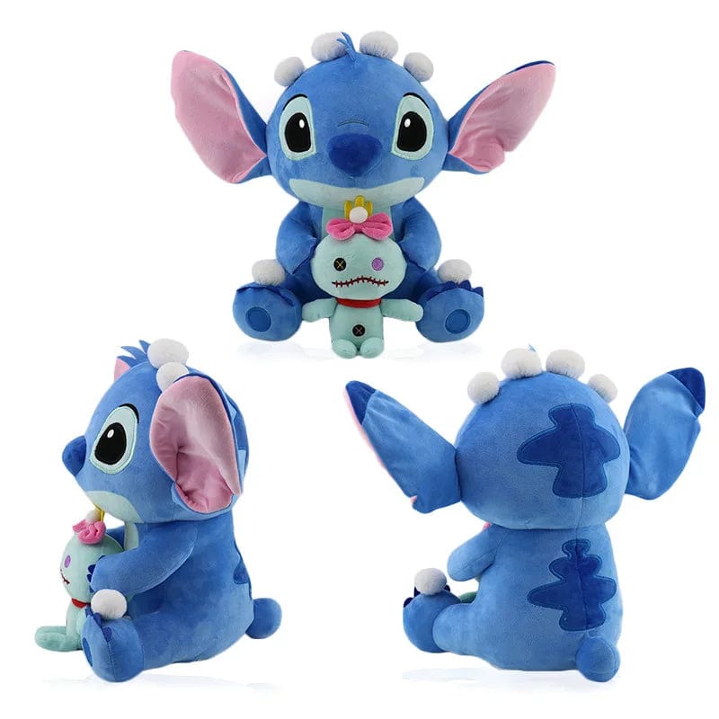 Peluche Stitch et son doudou Scrump
