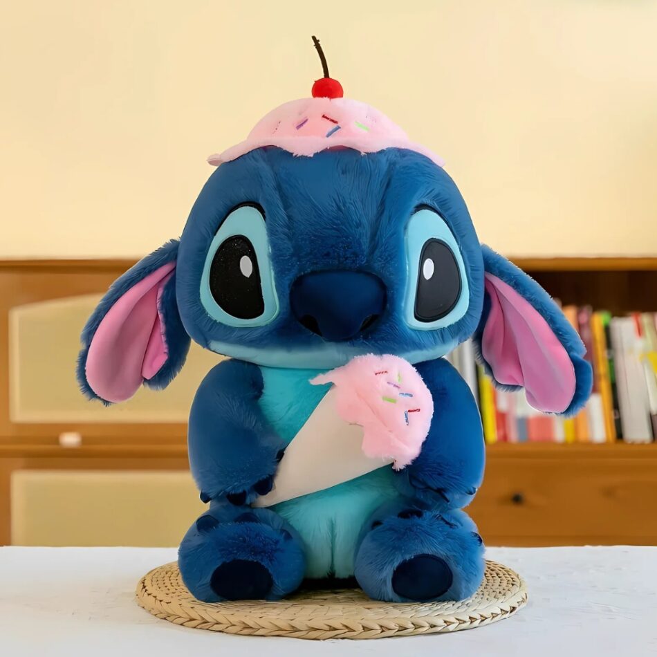 Peluche Stitch glace douce enfant personnage Disney 45-cm La compagnie de la peluche