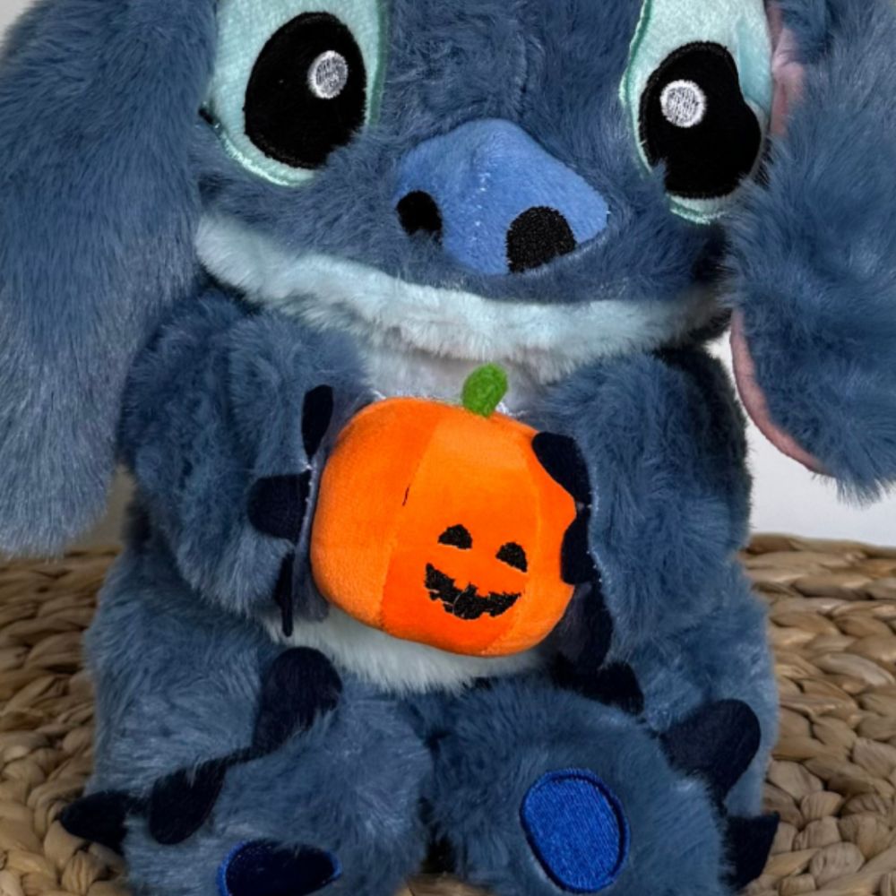 Peluche Stitch Halloween citrouille douce décorative La compagnie de la peluche