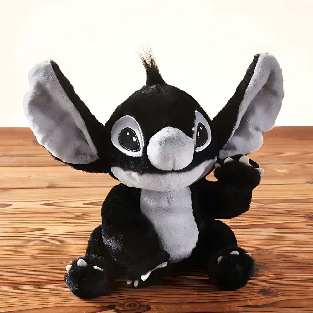 Peluche Stitch noire douce enfant collection Disney La compagnie de la peluche