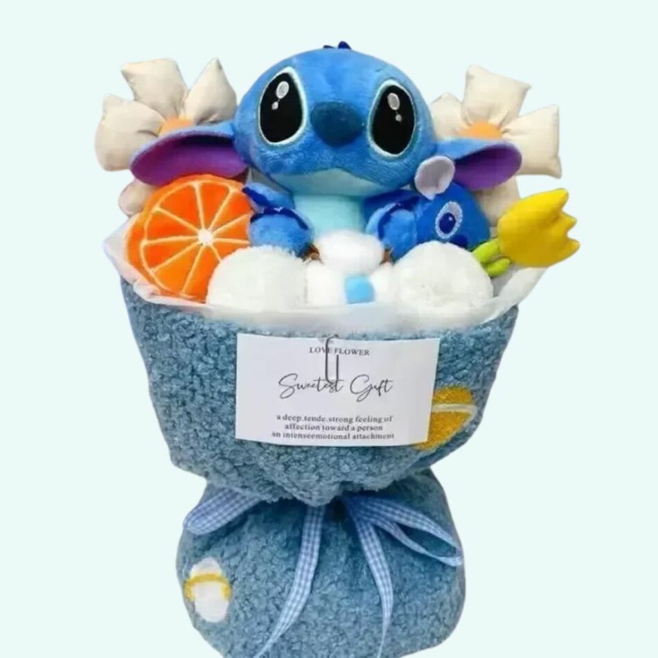 Peluche Stitch ou Angel douce Disney câlin enfant stitch La compagnie de la peluche