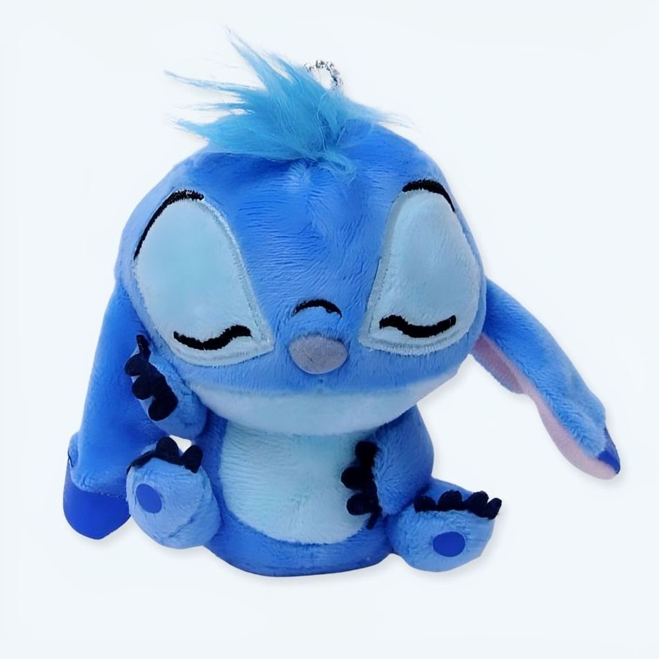 Peluche Stitch porte-clé mignon Disney accessoire doux La compagnie de la peluche
