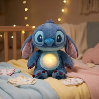 Peluche stitch qui respire à bruit blanc
