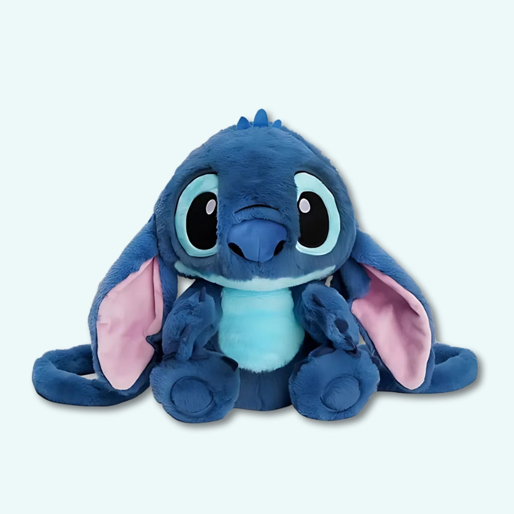Peluche Stitch sac à dos doux univers Disney enfant La compagnie de la peluche