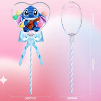 Peluche Stitch Saint-Valentin douce cadeau romantique La compagnie de la peluche