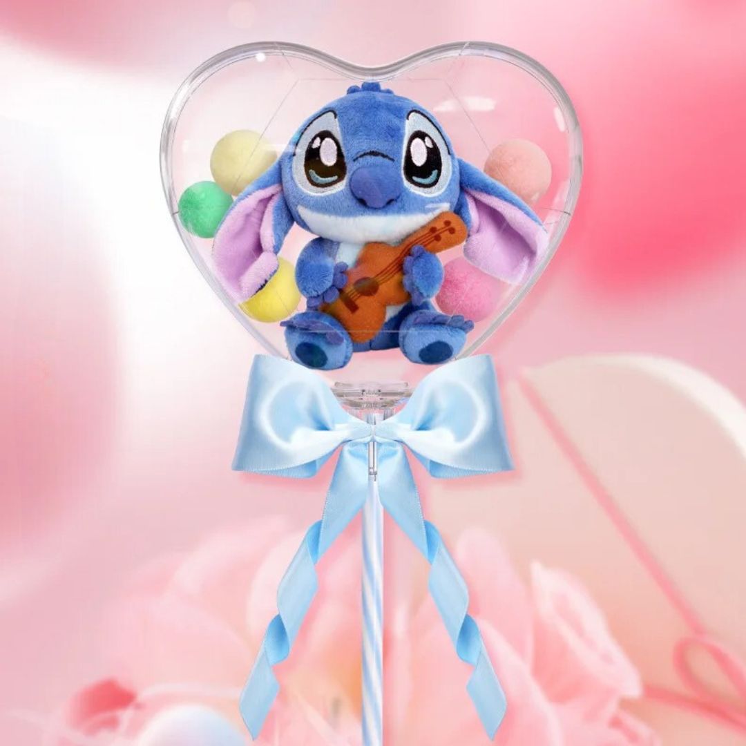 Peluche Stitch Saint-Valentin douce cadeau romantique La compagnie de la peluche