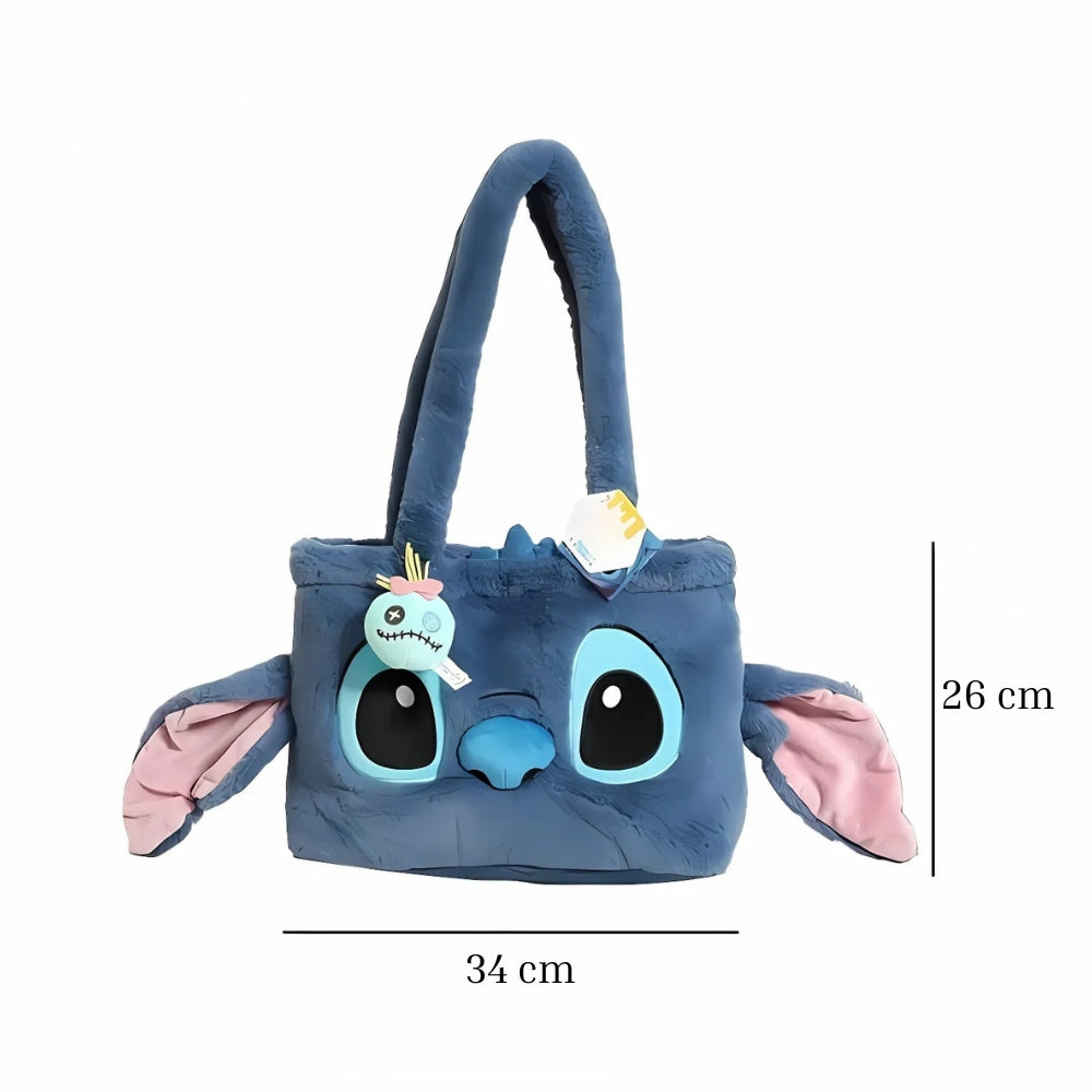 Peluche Stitch tête douce univers Disney câlin enfant La compagnie de la peluche