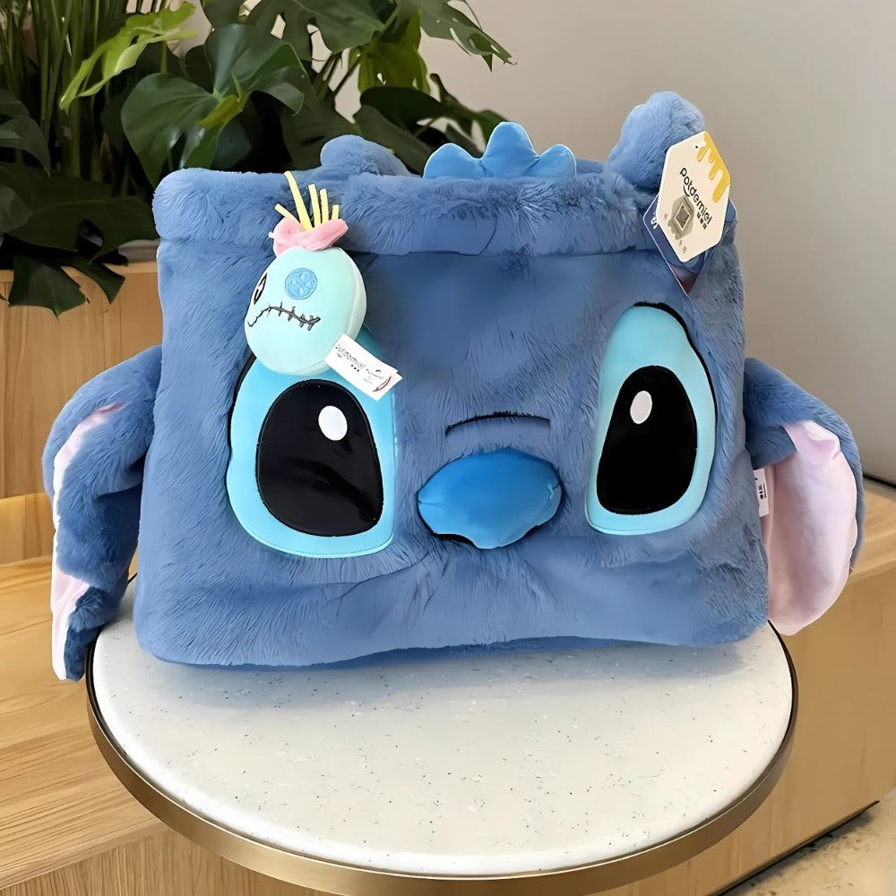 Peluche Stitch tête douce univers Disney câlin enfant La compagnie de la peluche