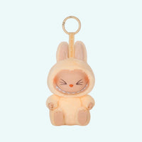 Peluche style Labubu assise velours doux