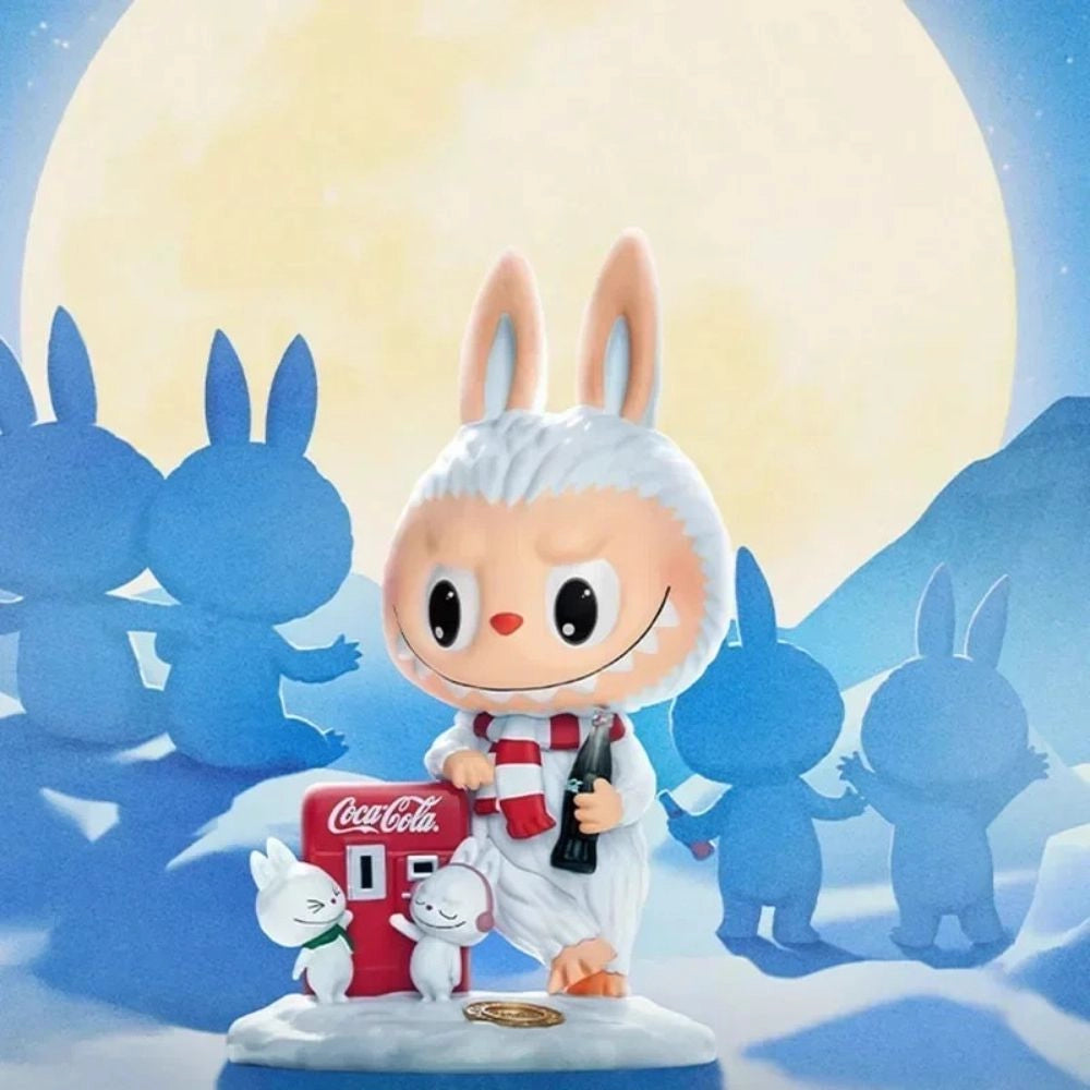 Figurine style Labubu Coca-Cola - The monsters en vinyle