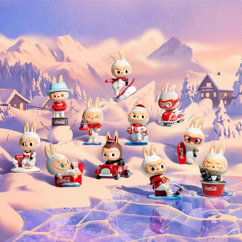 Figurine style Labubu Coca-Cola - The monsters en vinyle