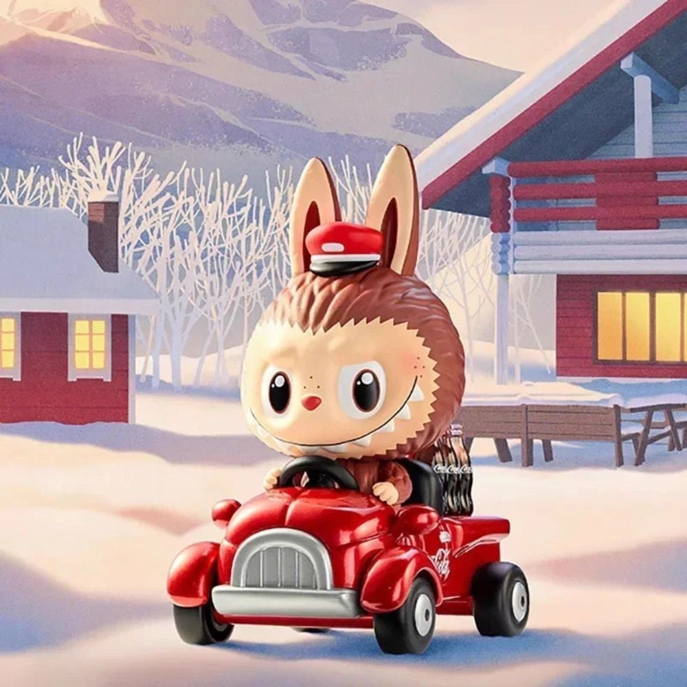 Figurine style Labubu Coca-Cola - The monsters en vinyle