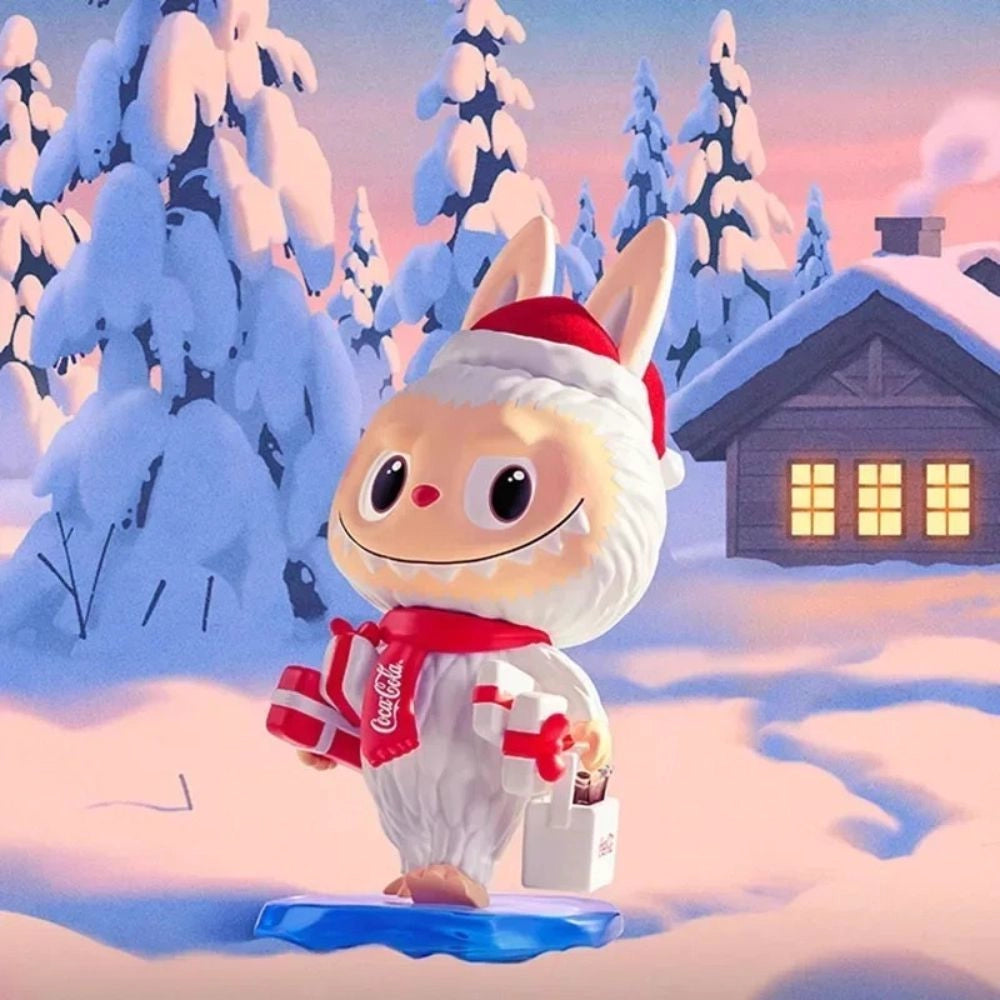 Figurine style Labubu Coca-Cola - The monsters en vinyle