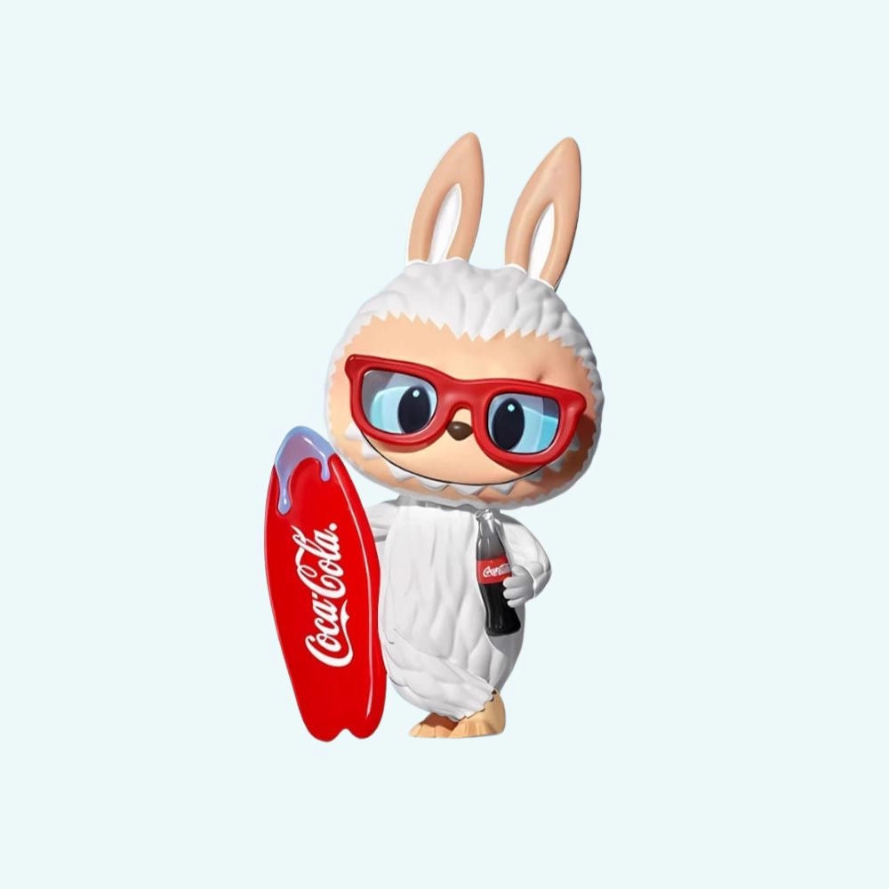 Figurine style Labubu Coca-Cola - The monsters en vinyle