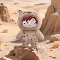 Peluche style Labubu Naruto ninja doux