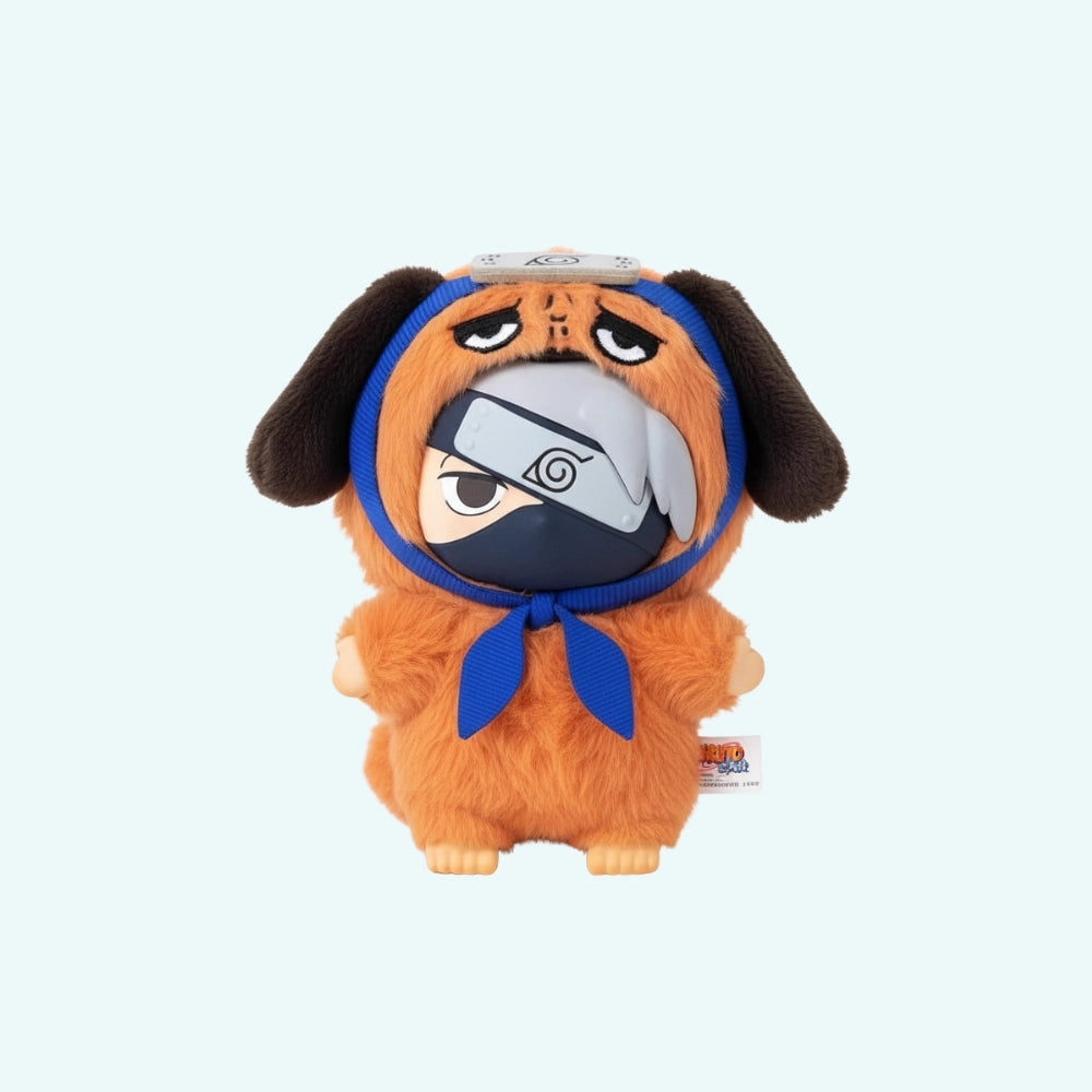 Peluche style Labubu Naruto ninja doux