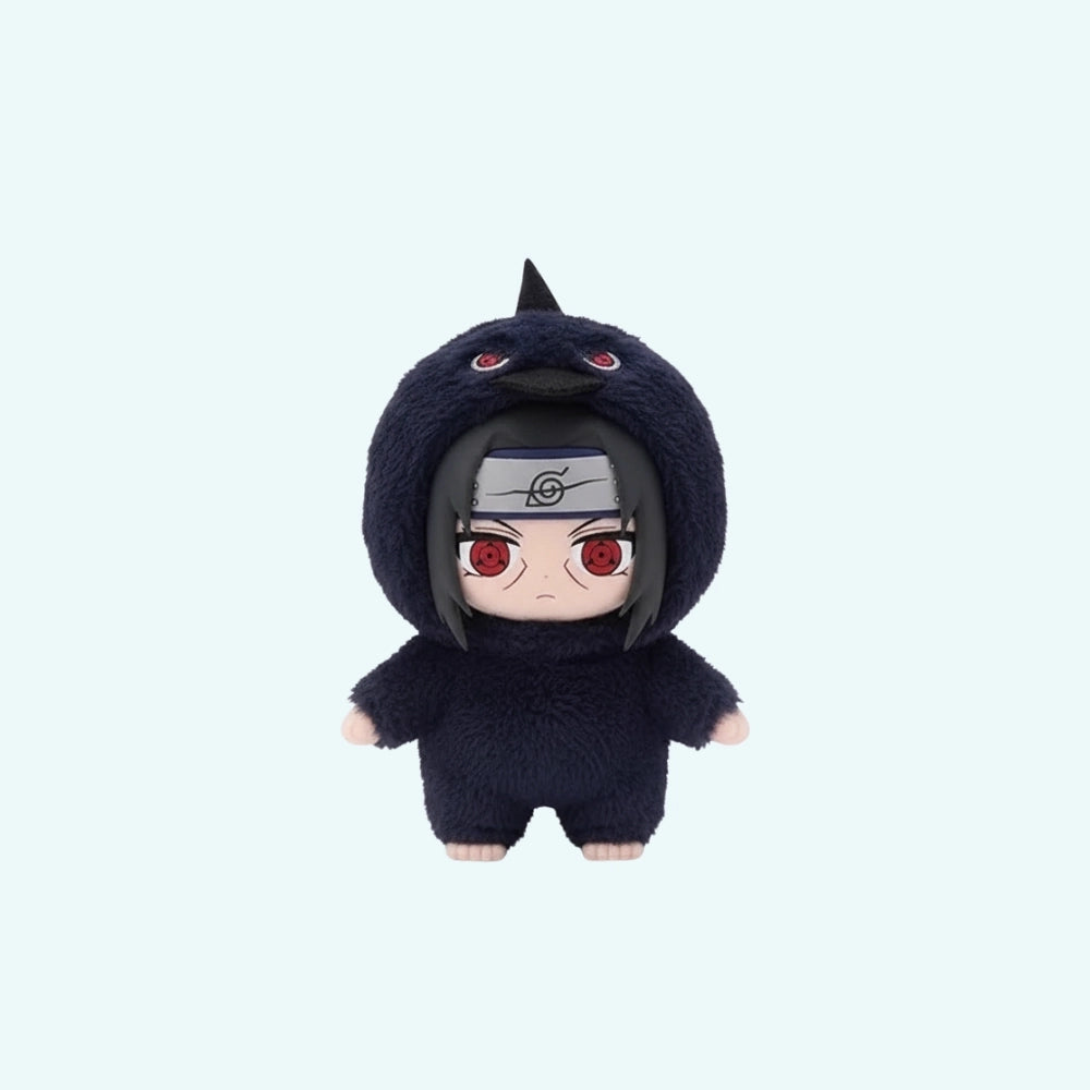 Peluche style Labubu Naruto ninja doux