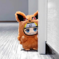 Peluche style Labubu Naruto ninja doux