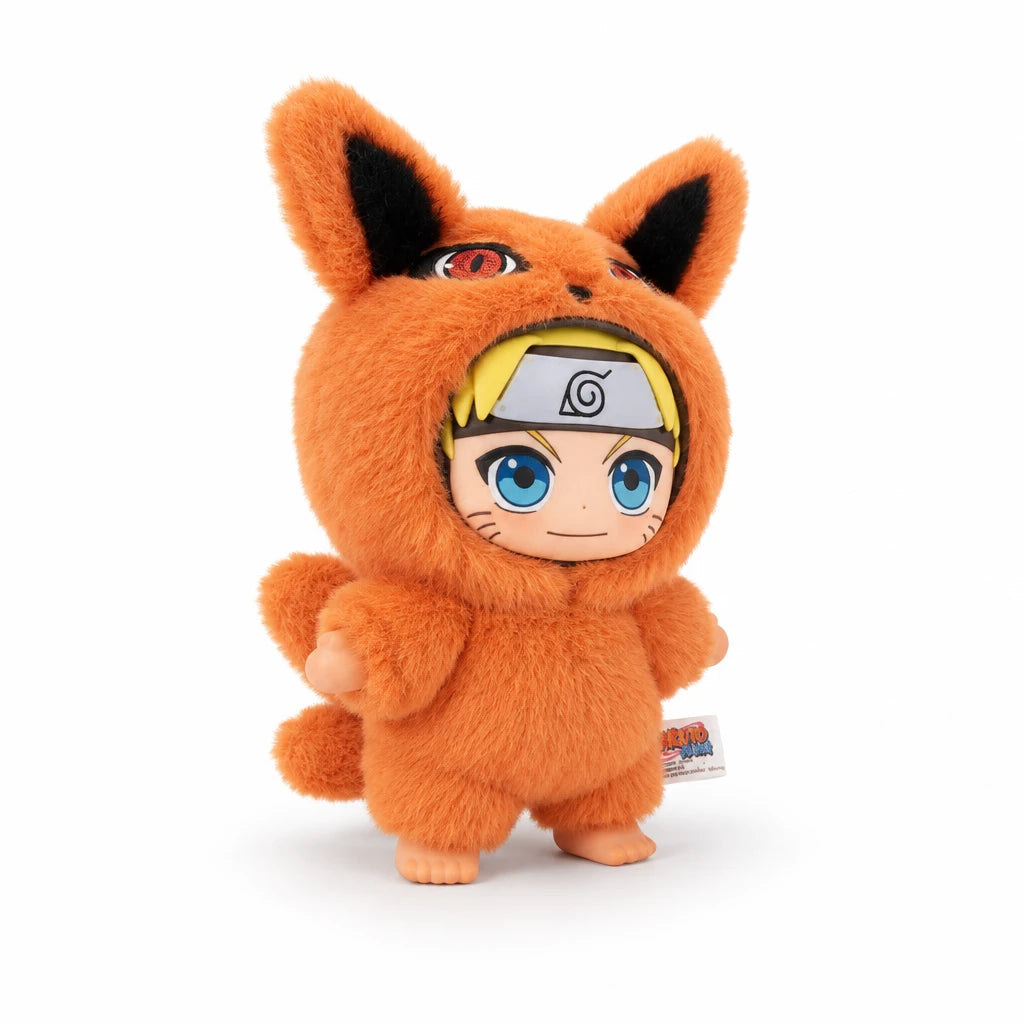Peluche style Labubu Naruto ninja doux