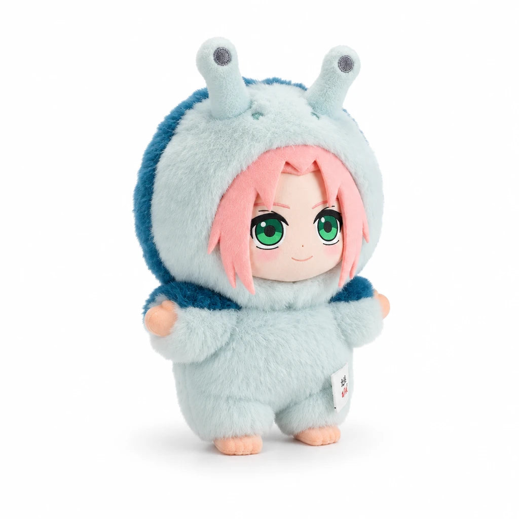 Peluche style Labubu Naruto ninja doux