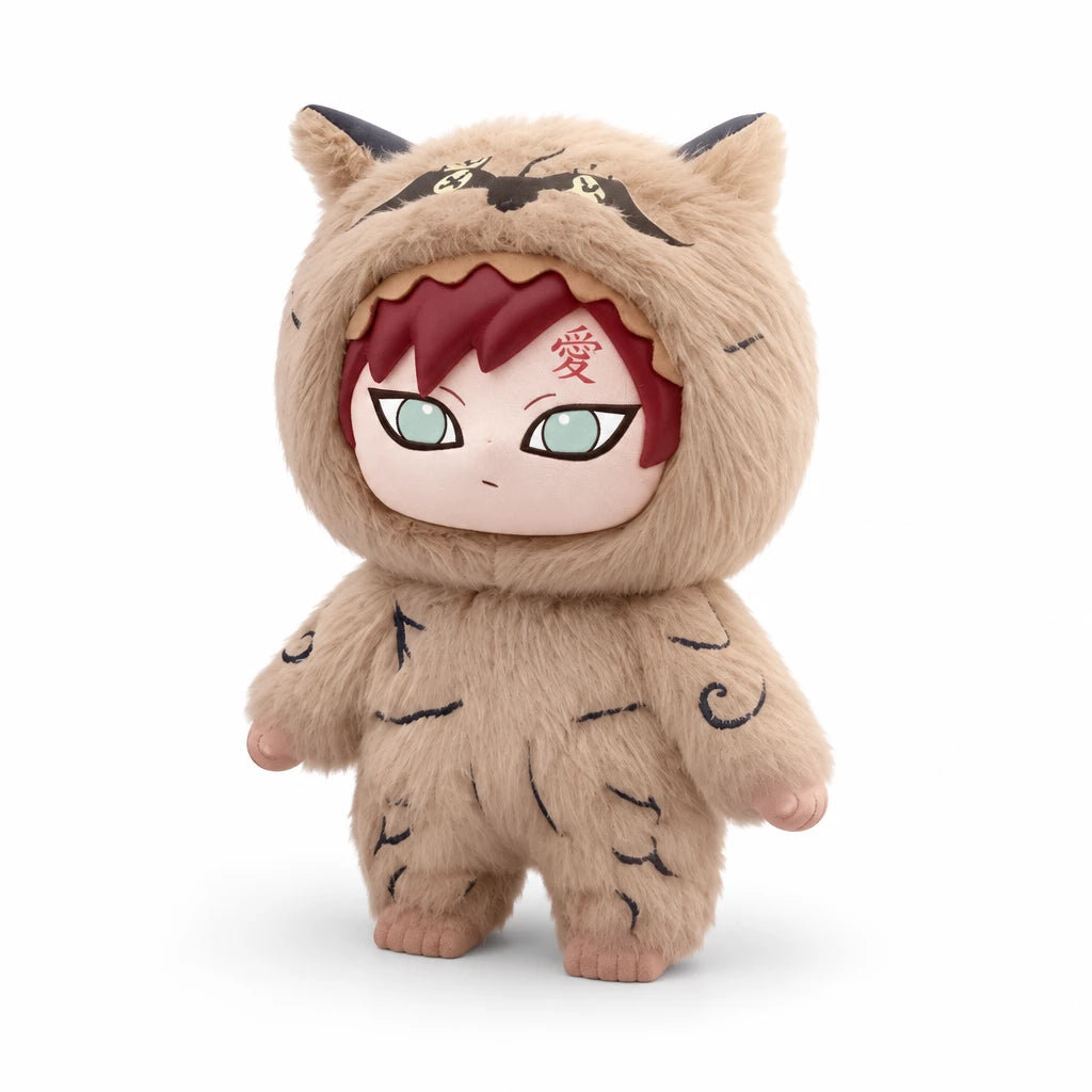Peluche style Labubu Naruto ninja doux