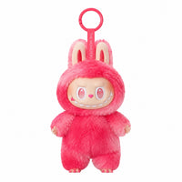 Peluche style Labubu porte-clef coloré