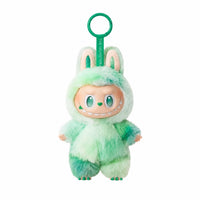 Peluche style Labubu porte-clef coloré