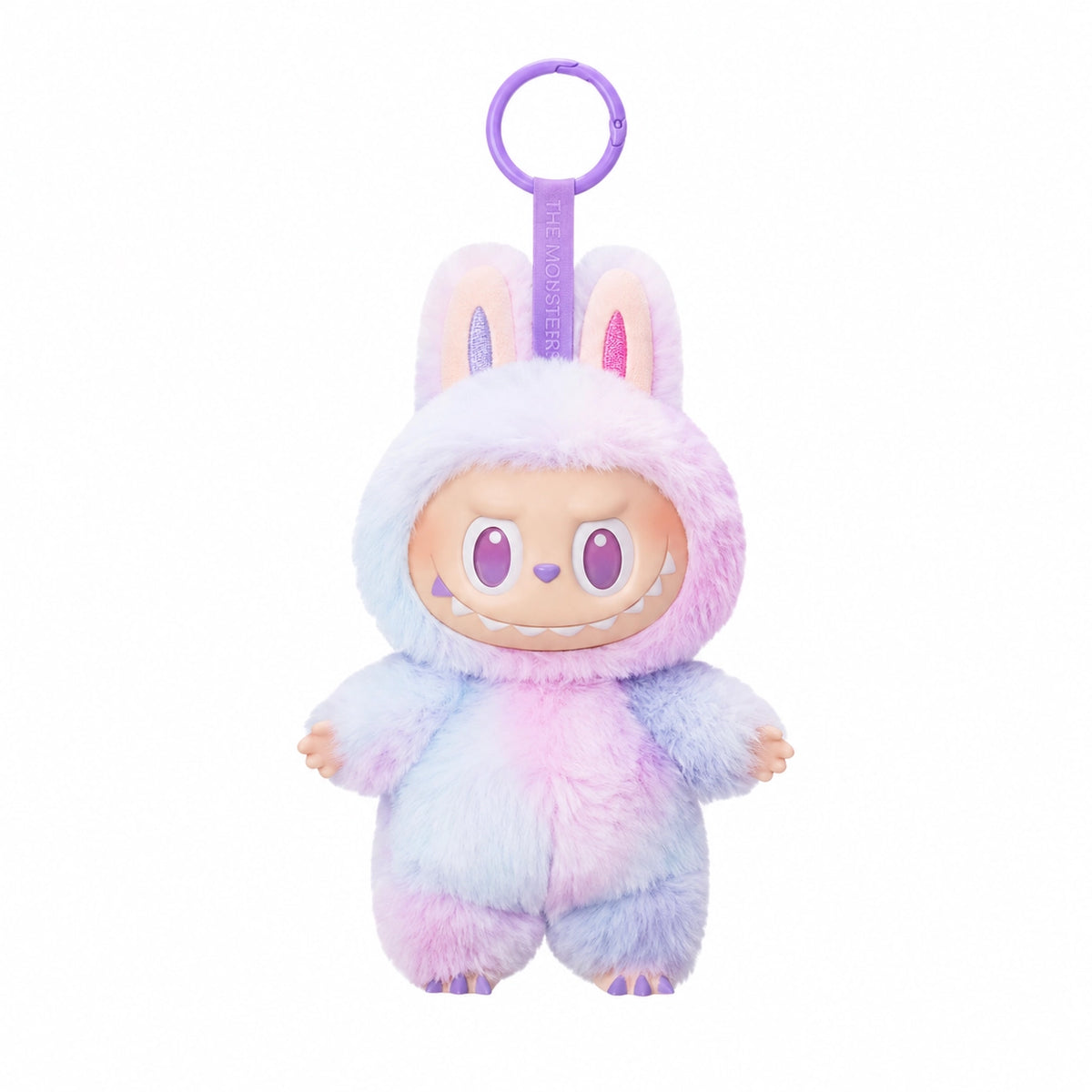 Peluche style Labubu porte-clef coloré