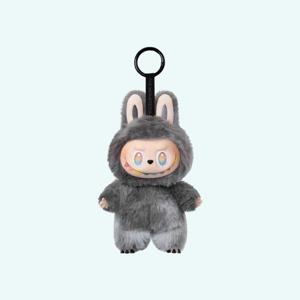 Peluche style Labubu porte-clef coloré