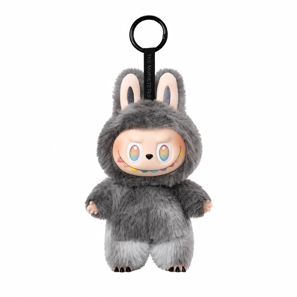 Peluche style Labubu porte-clef coloré