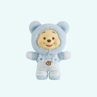 Peluche style Labubu Winnie ourson velours doux câlin