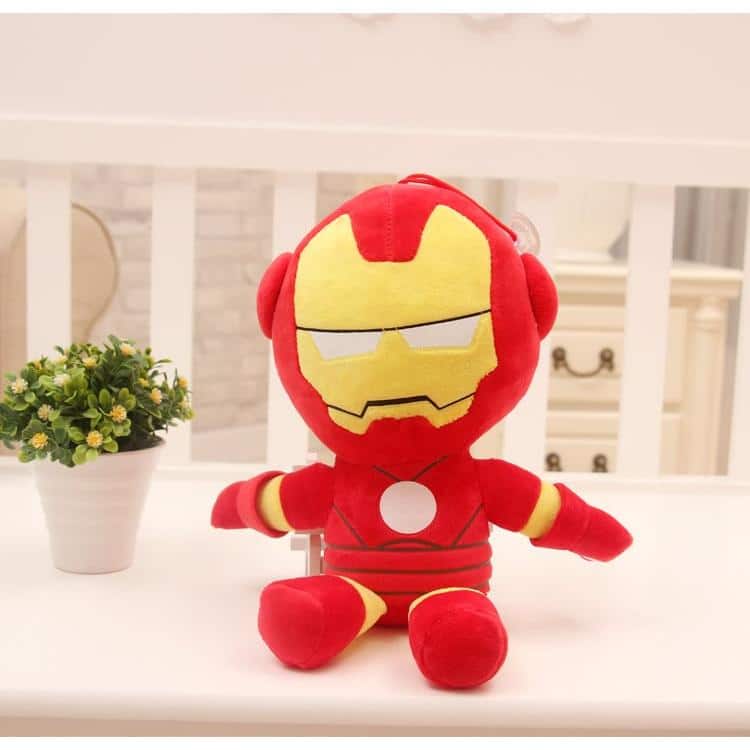 Peluche super-héros Marvel DC douce collection geek La compagnie de la peluche