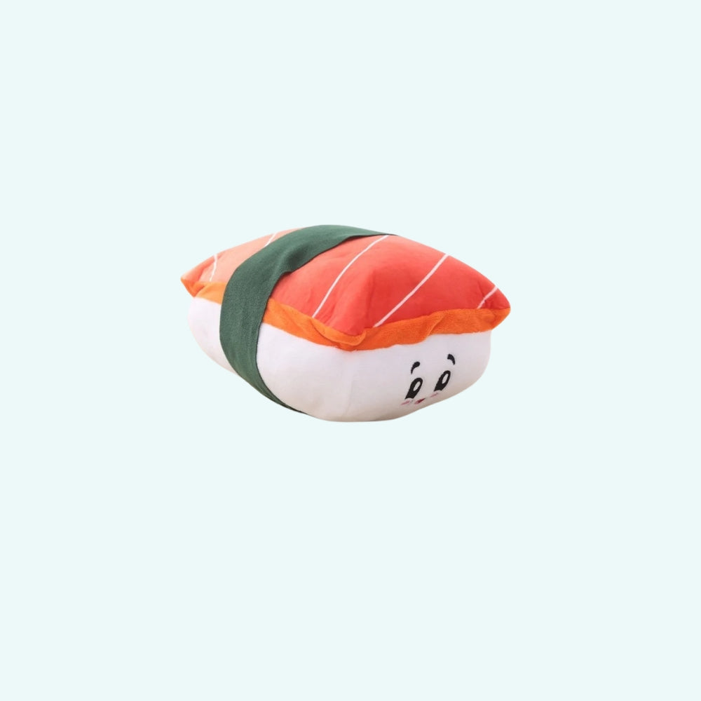 Peluche sushi saumon moelleuse pour enfant chambre cosy La compagnie de la peluche