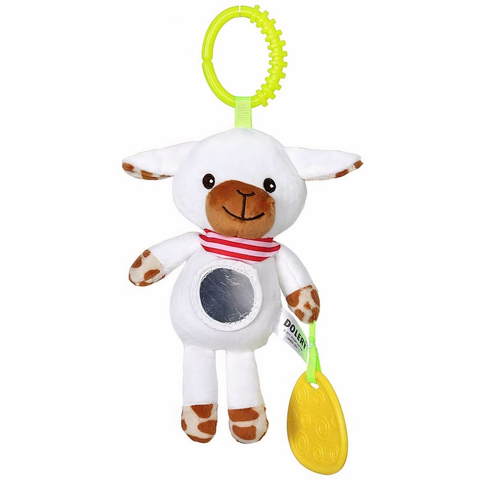 Peluche suspendue mignon coton doux univers enfant rêve vache La compagnie de la peluche