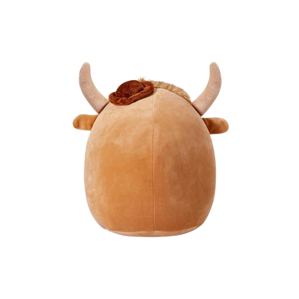 Peluche taureau musicien douce Squishmallow amusant La compagnie de la peluche