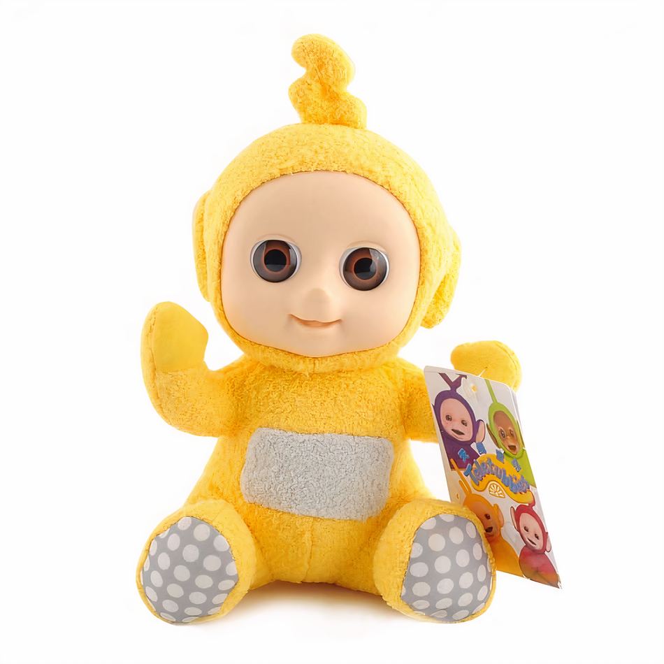Peluche Teletubbies douce colorée enfant câlin jaune La compagnie de la peluche