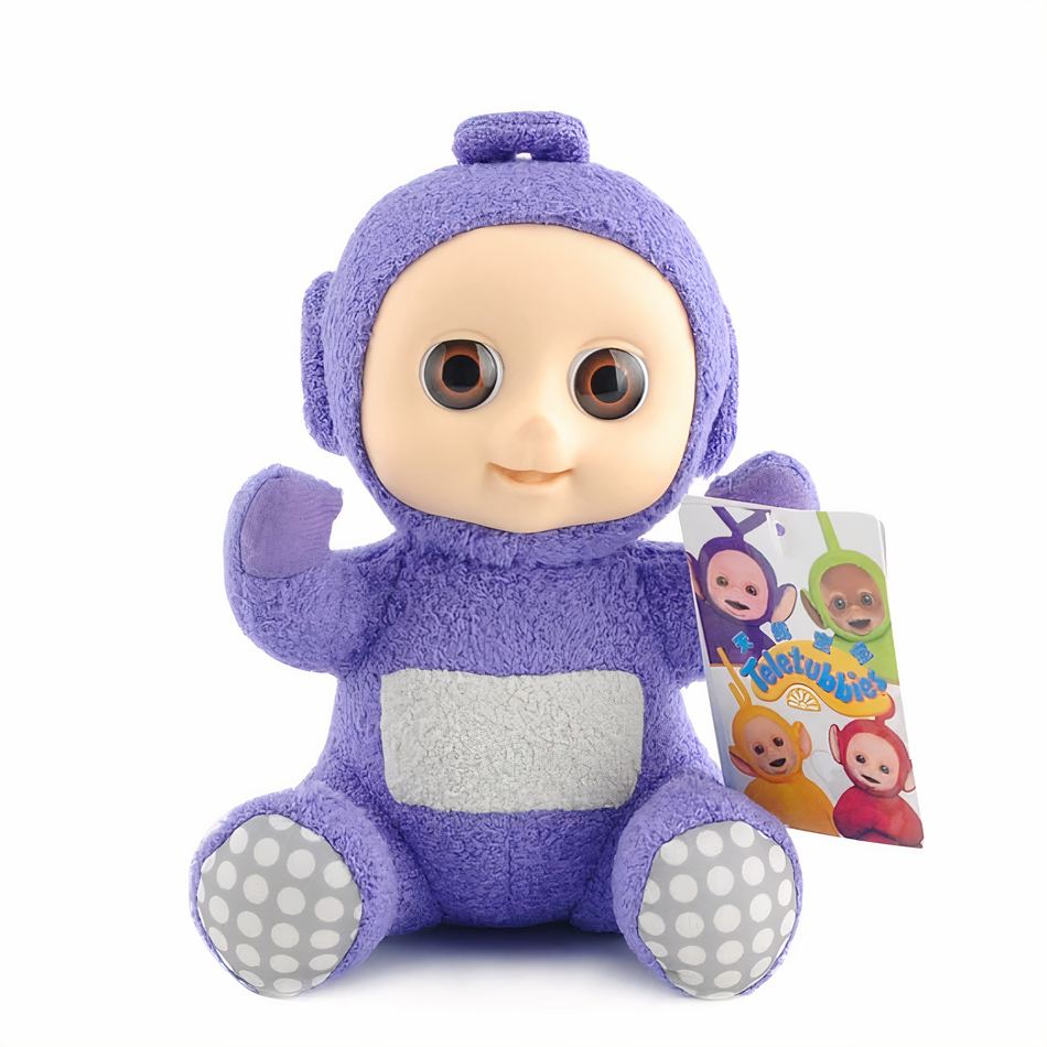 Peluche Teletubbies douce colorée enfant câlin violet La compagnie de la peluche