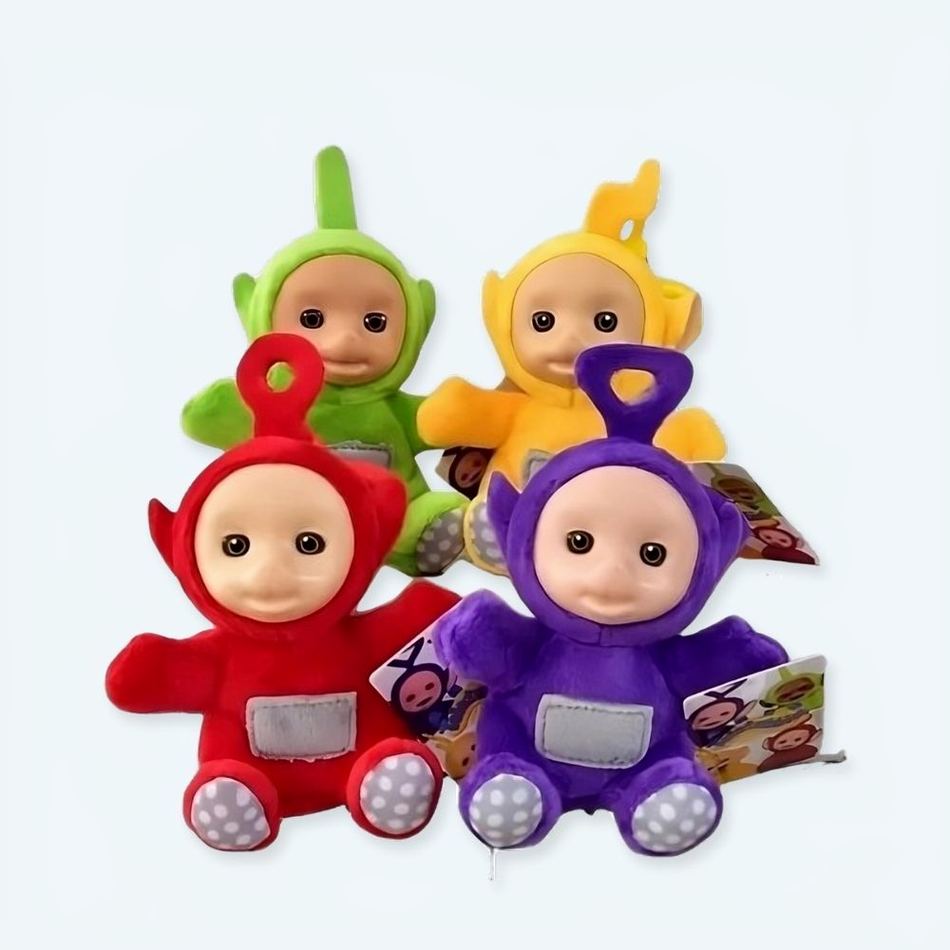 Peluche Teletubbies pendentif doux enfant univers câlin La compagnie de la peluche